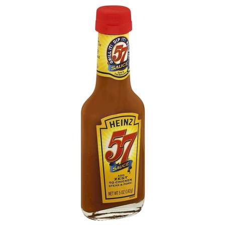 HEINZ Heinz 57 Sauce 5 oz. Bottle, PK24 10013000526606